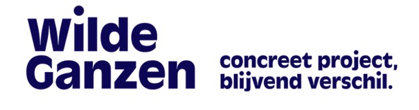 Logo Wilde Ganzen tekst ernaast